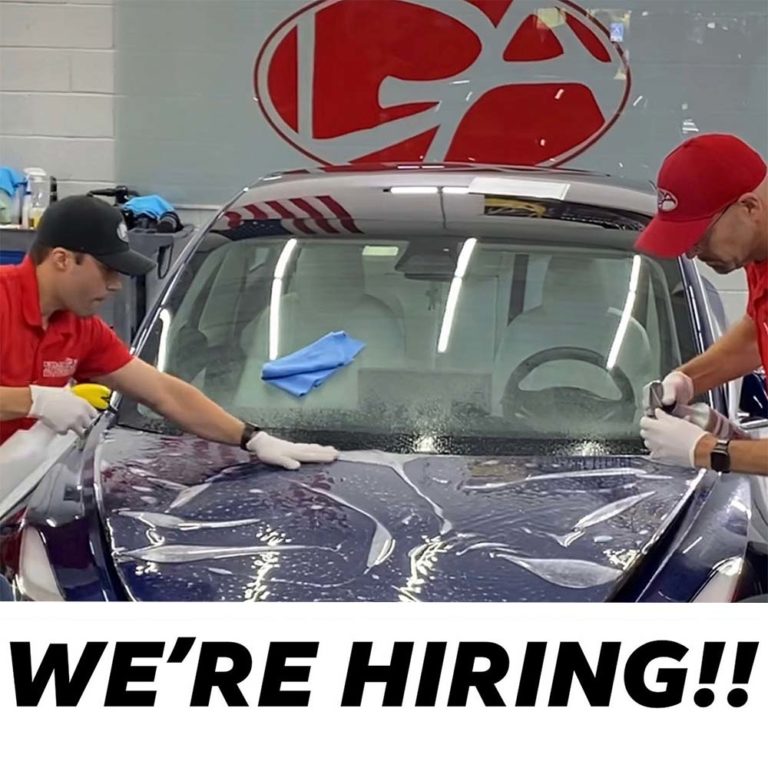 Now Hiring A Paint Protection Film Installer Detail Authority